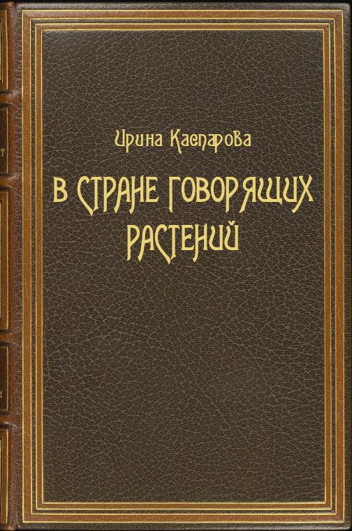 Обложка книги «В стране говорящих растений»