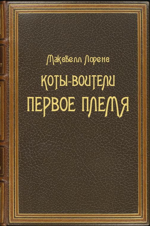 Обложка книги «Коты-Воители. Первое племя»