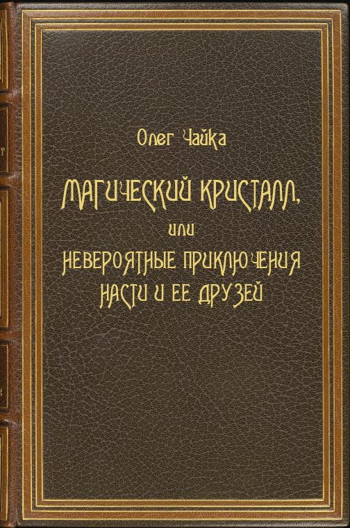Обложка книги «Магический Кристалл, или Невероятные приключения Насти и ее друзей»