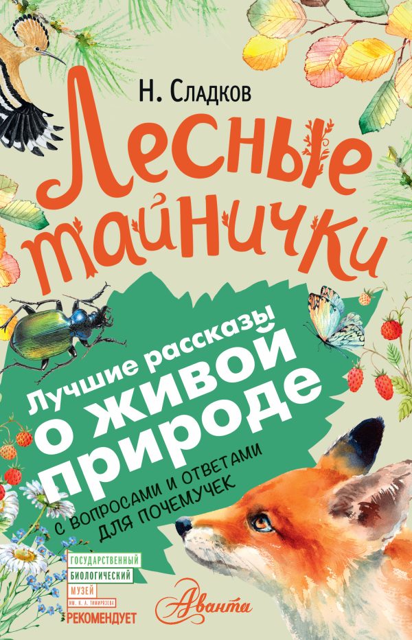 Обложка книги «Лесные тайнички»