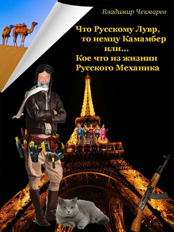 Обложка книги «Лувр и Камамбер. Кое что, из жизни Русского механика»