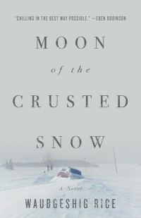Обложка книги «Moon of the Crusted Snow»