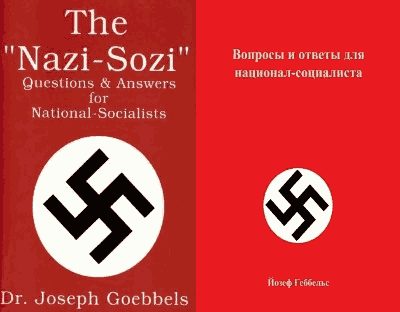 Обложка книги ««Наци-Соци»: Вопросы и ответы для национал-социалиста»