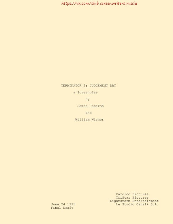 Обложка книги «Терминатор 2: Судный день.»