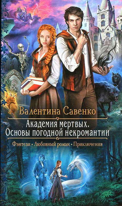 Обложка книги «Академия мертвых. Основы погодной некромантии»