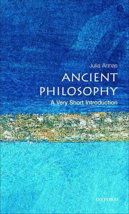 Обложка книги «Ancient Philosophy: A Very Short Introduction»
