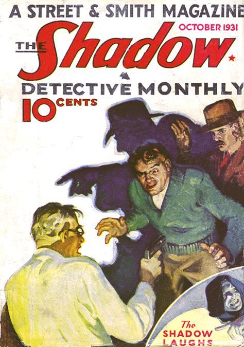 Обложка книги «The Shadow Laughs»