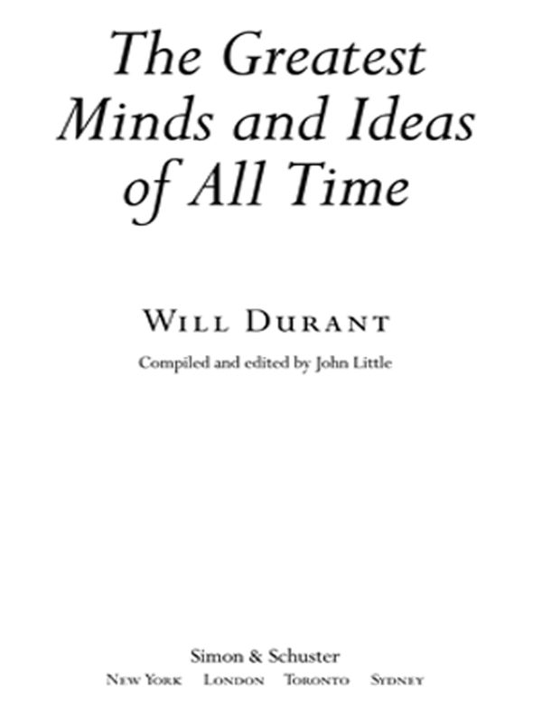 Обложка книги «The Greatest Minds and Ideas of All Time»