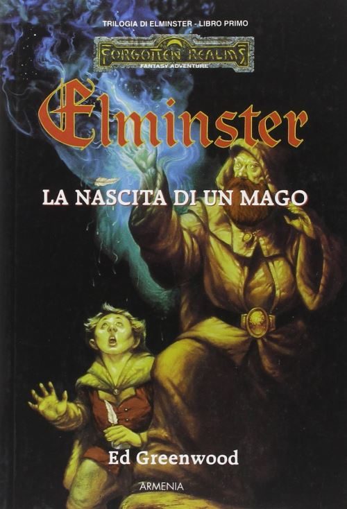 Обложка книги «Elminster: la nascita di un mago»