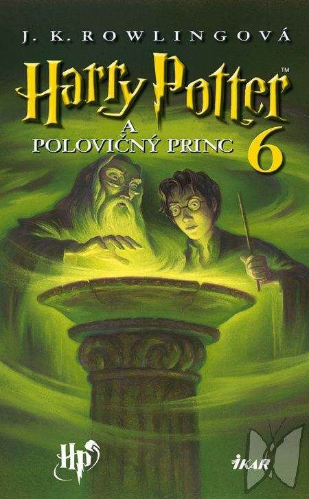 Обложка книги «Harry Potter a Polovičný princ»