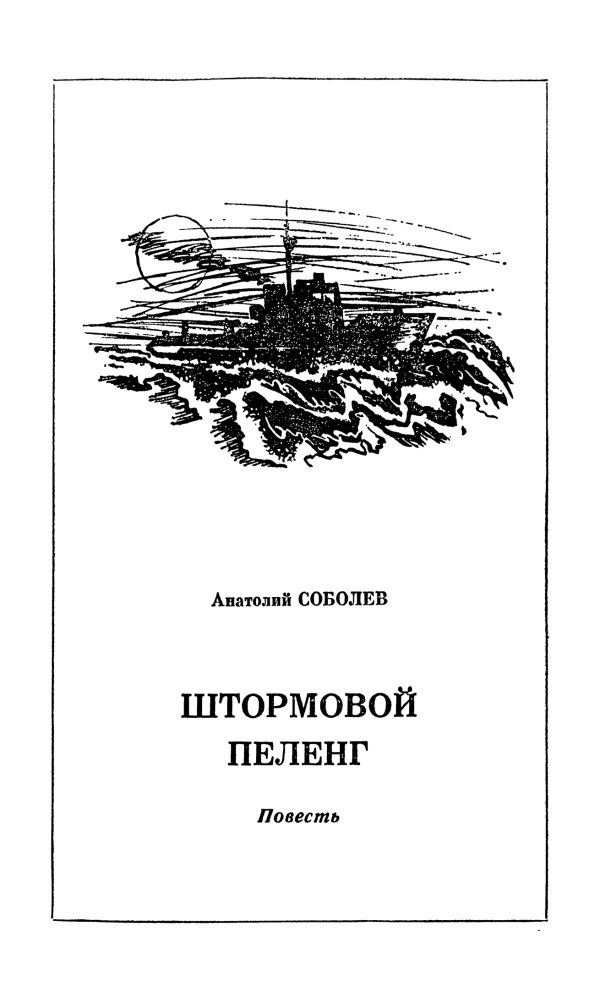 Обложка книги «Штормовой пеленг»