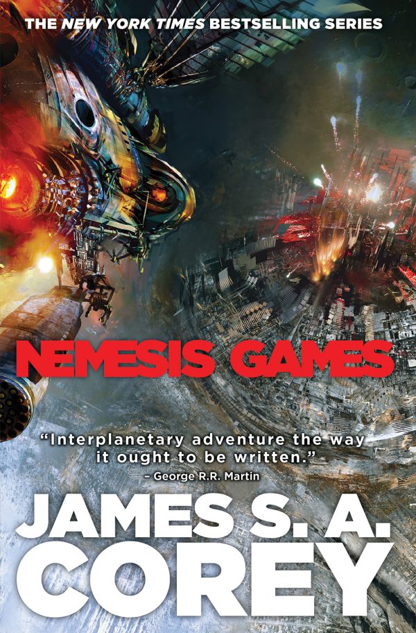 Обложка книги «Nemesis Games»