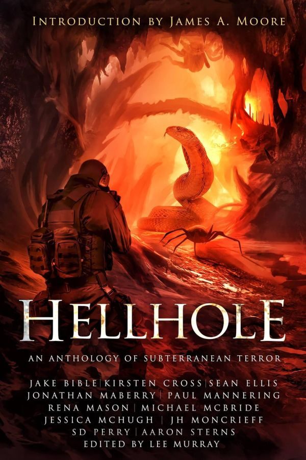 Обложка книги «Hellhole: An Anthology of Subterranean Terror»