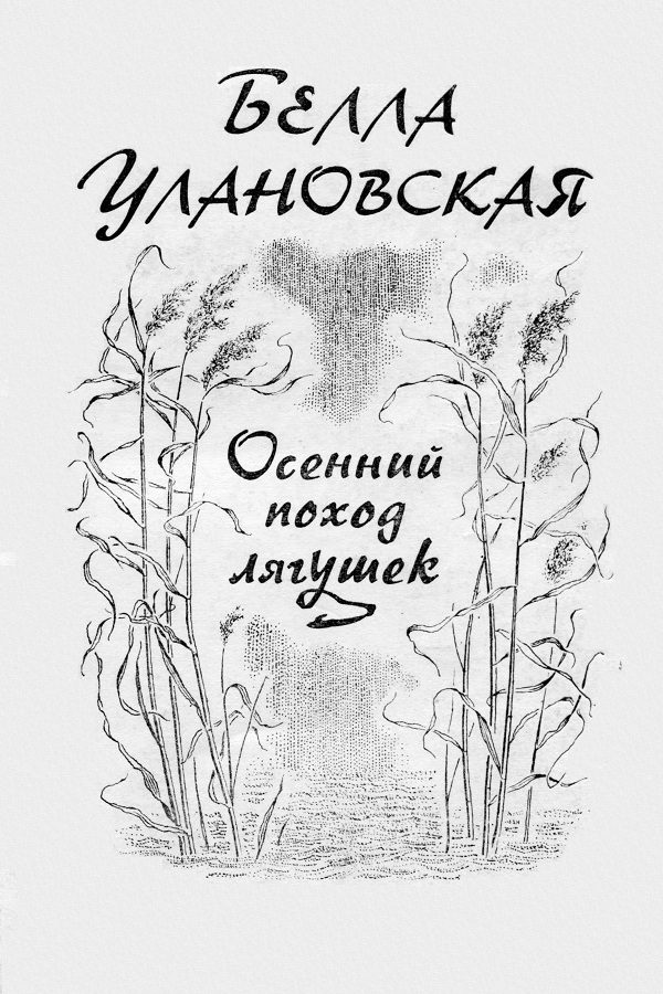 Обложка книги «Осенний поход лягушек»