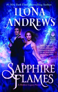 Обложка книги «Sapphire Flames»