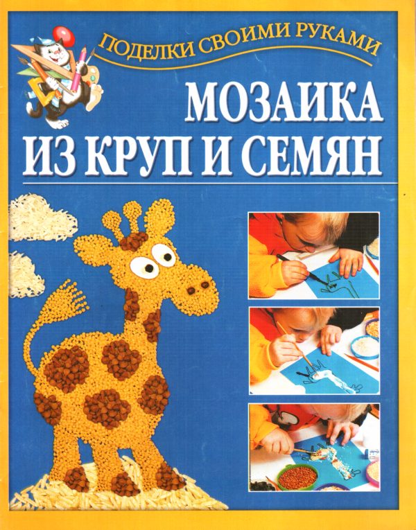 Обложка книги «Мозаика из круп и семян»