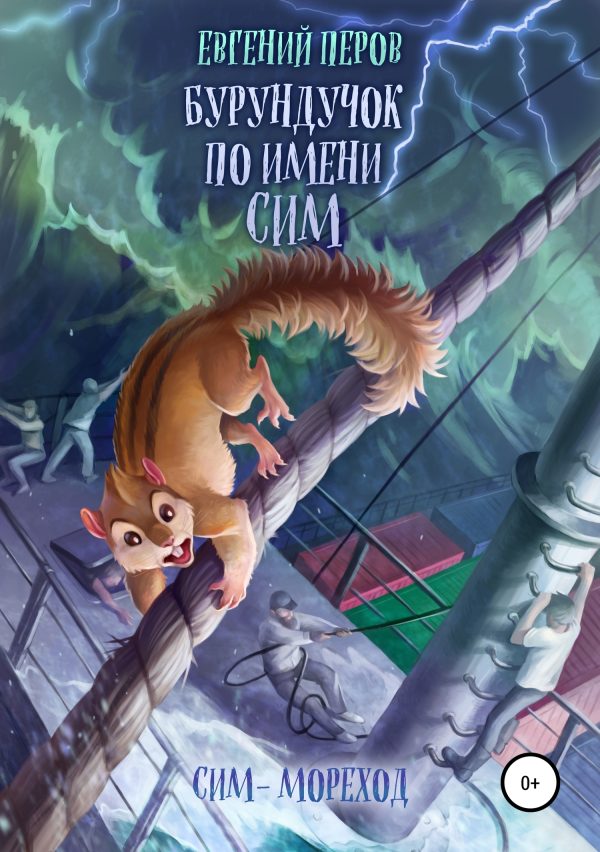 Обложка книги «Бурундучок по имени Сим. Сим-мореход»