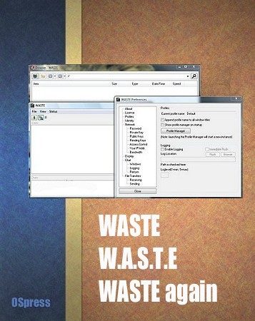Обложка книги «WASTE, W.a.s.t.e. и WASTE again»