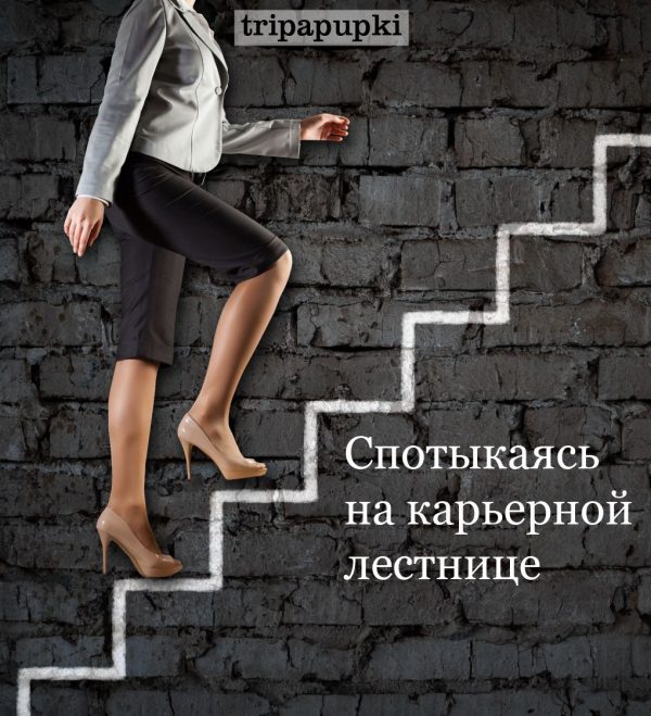 Обложка книги «Спотыкаясь на карьерной лестнице»