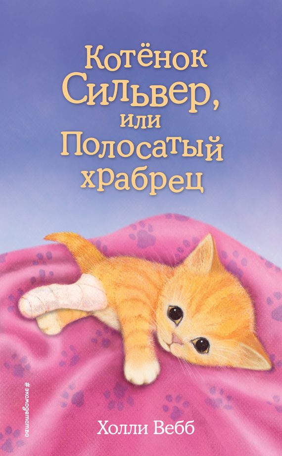 Обложка книги «Котёнок Сильвер, или Полосатый храбрец»