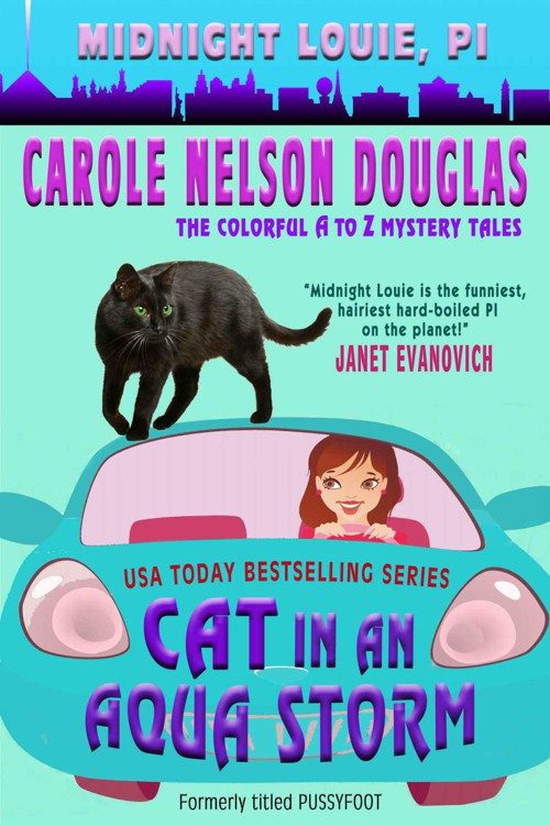 Обложка книги «Cat In An Aqua Storm»