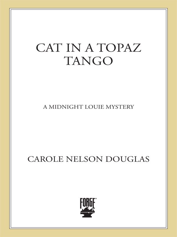 Обложка книги «Cat In A Topaz Tango»