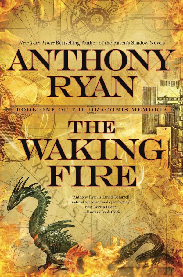 Обложка книги «The Waking Fire»
