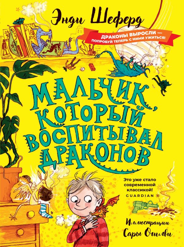 Обложка книги «Мальчик, который воспитывал драконов»