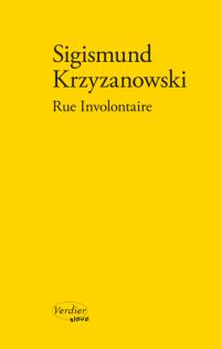 Обложка книги «Rue involontaire»