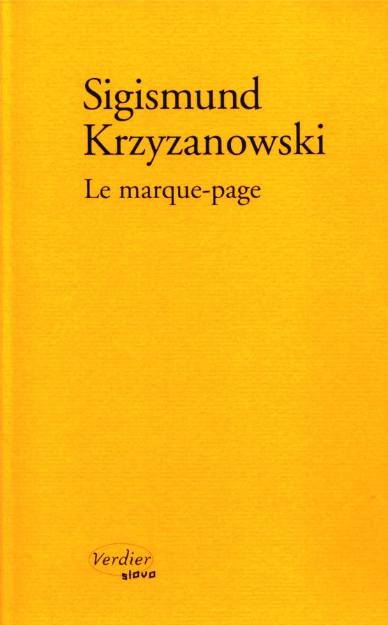 Обложка книги «Le marque-page»