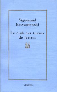 Обложка книги «Le club des tueurs de lettres»