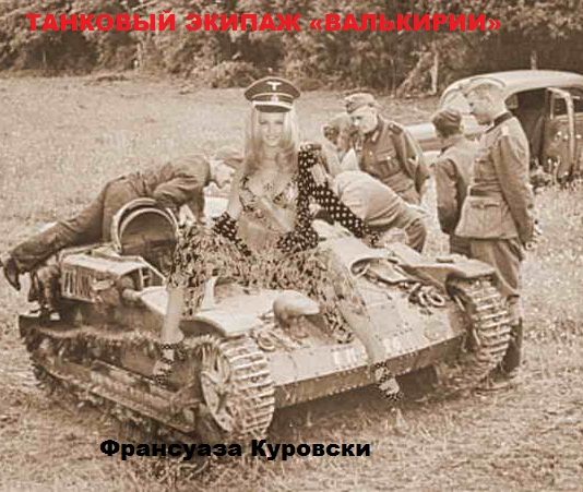 Обложка книги «Танковый экипаж «Валькирии»»
