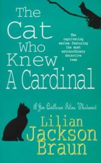 Обложка книги «The Cat Who Knew A Cardinal»