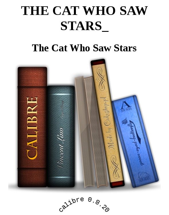 Обложка книги «The Cat Who Saw Stars»