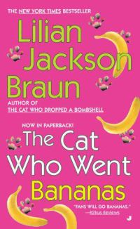 Обложка книги «The Cat Who Went Bananas»