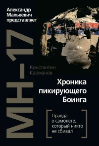 Обложка книги «MH-17. Хроника пикирующего Боинга. Правда о самолете, который никто не сбивал»
