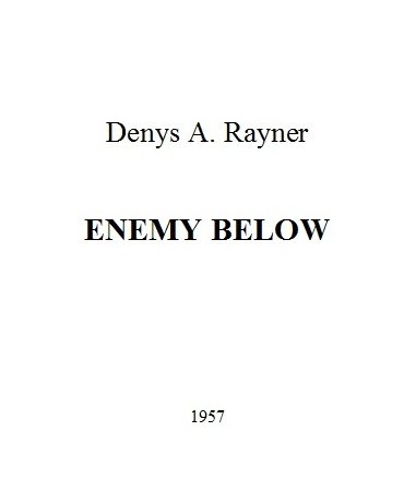 Обложка книги «Enemy Below»