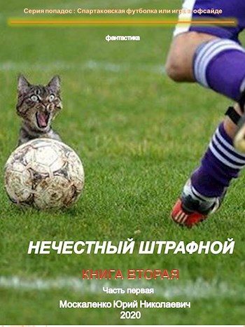 Обложка книги «Нечестный штрафной. Книга 2. Часть 1»