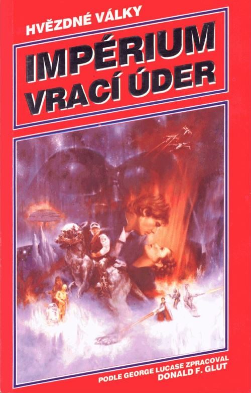 Обложка книги «Hvězdné Války: Impérium vrací úder»