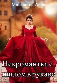 Обложка книги «Некромантка с шилом в рукаве»