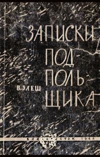 Обложка книги «Записки подпольщика»