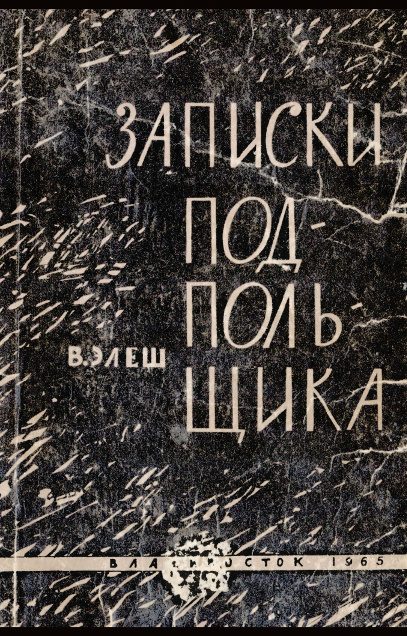 Обложка книги «Записки подпольщика»
