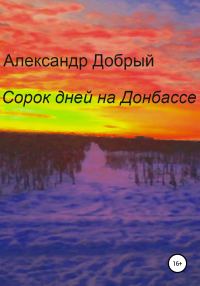 Обложка книги «Сорок дней на Донбассе»