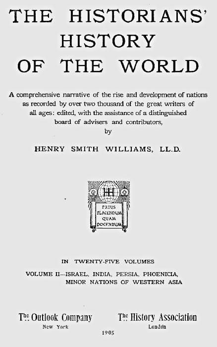 Обложка книги «The Historians' History of the World 02»