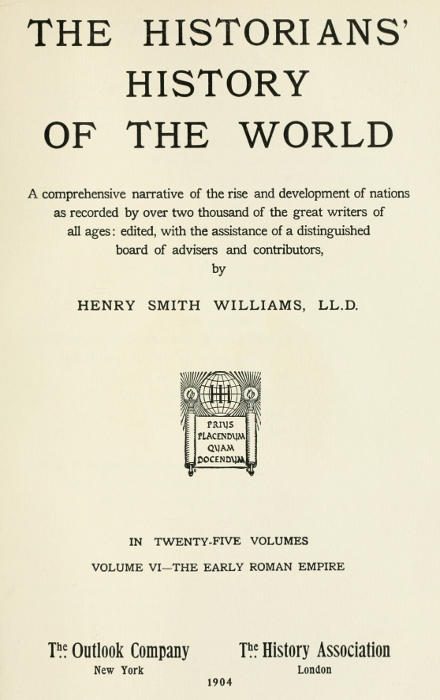 Обложка книги «The Historians' History of the World 06»