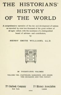 Обложка книги «The Historians' History of the World 08»