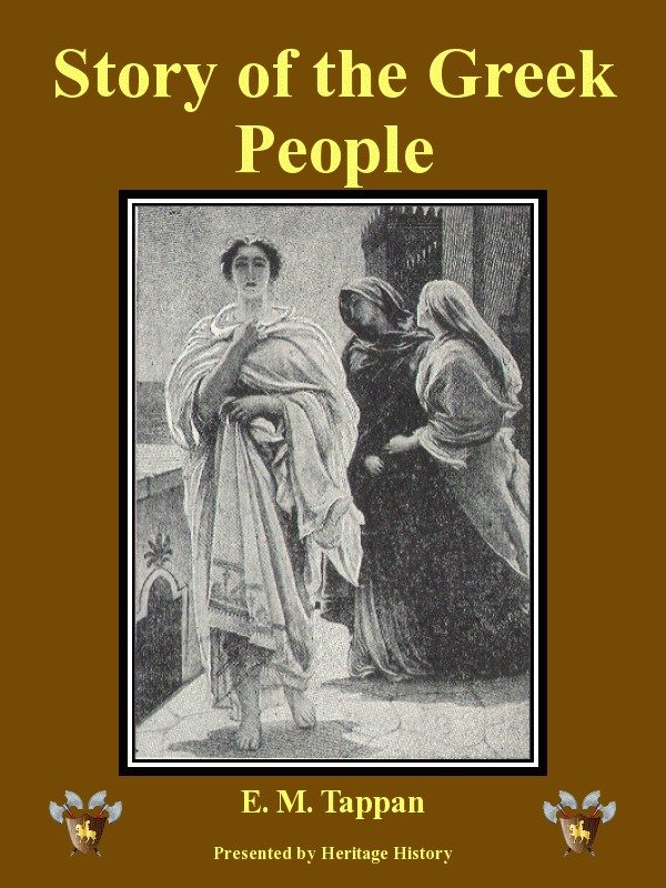 Обложка книги «Story of the Greek and the Roman People»