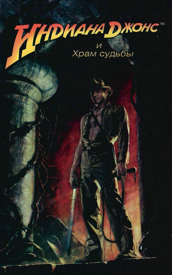 Обложка книги «Индиана Джонс и храм судьбы»