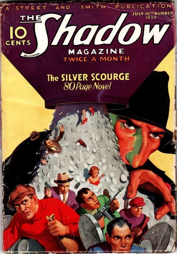 Обложка книги «The Silver Scourge»