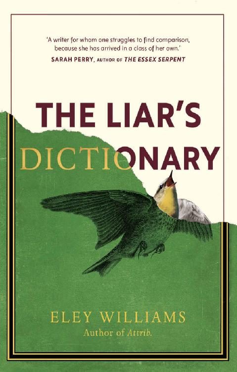 Обложка книги «The Liar's Dictionary»